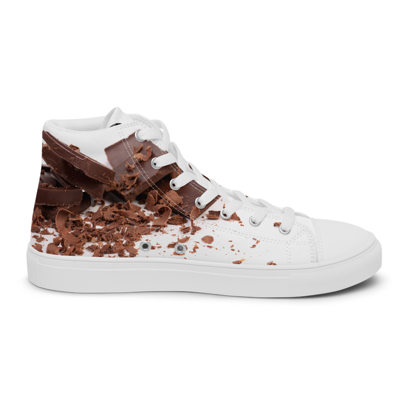 Sneakers alte in tela da uomo CHOCOLATE - Gufetto Brand 