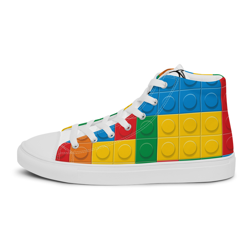 Sneakers alte in tela da uomo LEGO EDITION - Gufetto Brand 
