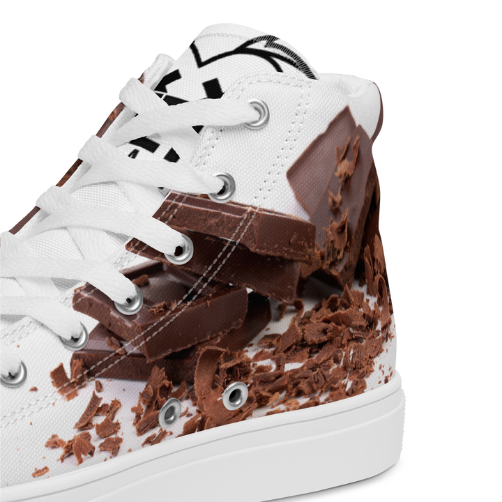 Sneakers alte in tela da uomo CHOCOLATE - Gufetto Brand 
