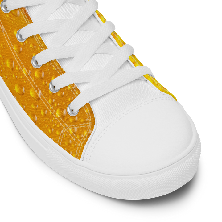 Sneakers alte in tela da uomo BIRRA - Gufetto Brand 