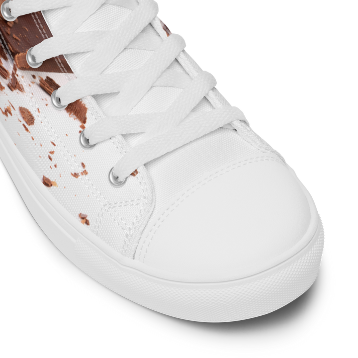 Sneakers alte in tela da uomo CHOCOLATE - Gufetto Brand 