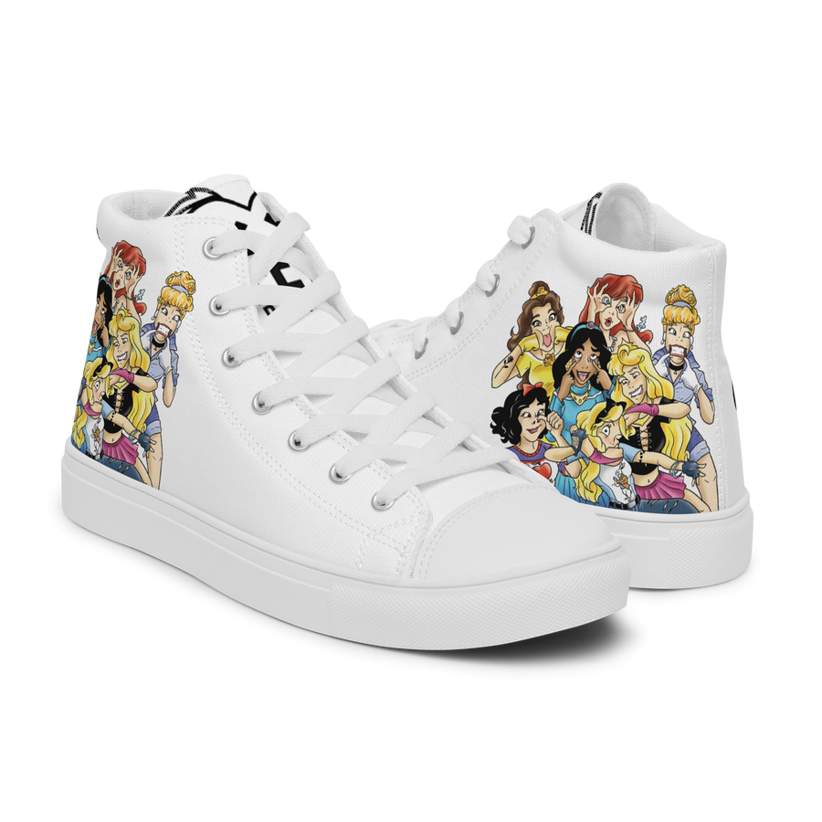 Sneakers alte in tela da uomo PRINCIPESSE 2.0 Limited Edition - Gufetto Brand 