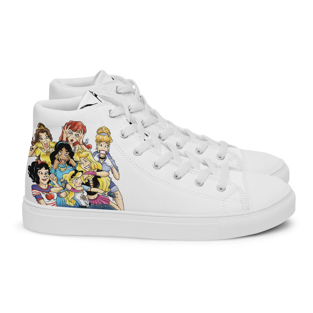 Sneakers alte in tela da uomo PRINCIPESSE 2.0 Limited Edition - Gufetto Brand 