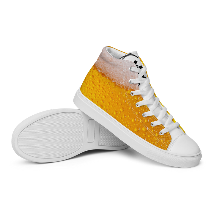 Sneakers alte in tela da uomo BIRRA - Gufetto Brand 