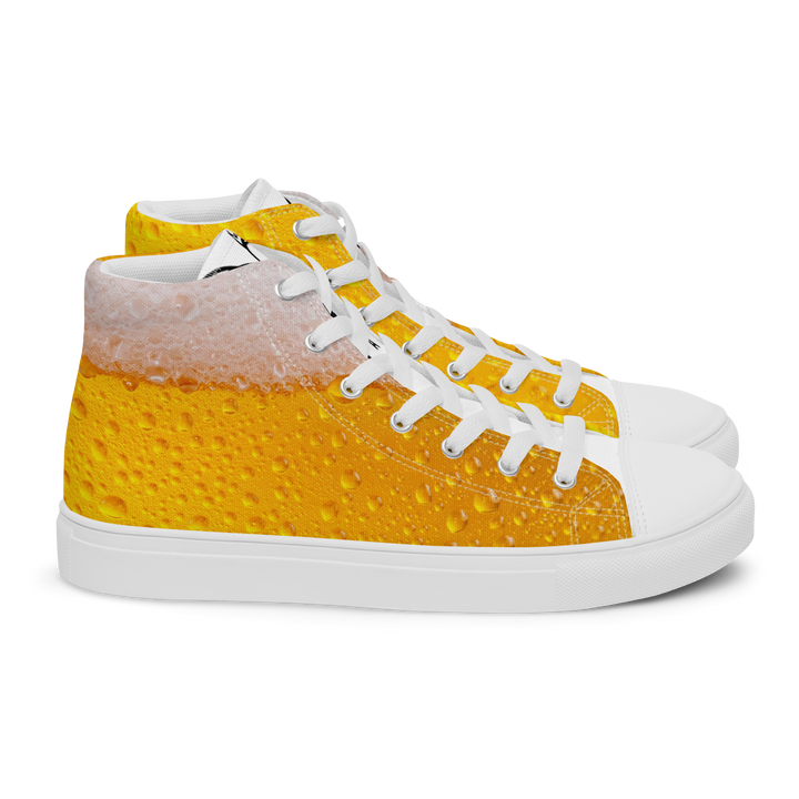 Sneakers alte in tela da uomo BIRRA - Gufetto Brand 