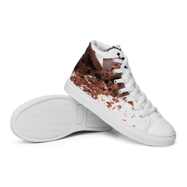 Sneakers alte in tela da uomo CHOCOLATE - Gufetto Brand 