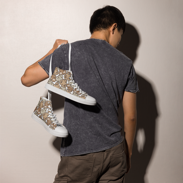 Sneakers alte in tela da uomo MERDINA - Gufetto Brand 