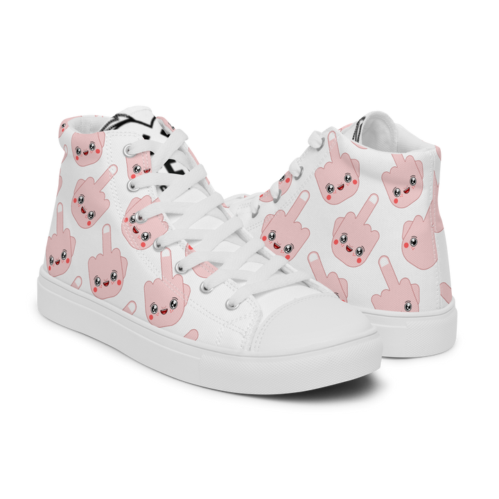 Sneakers alte in tela da uomo F*CK - Gufetto Brand 