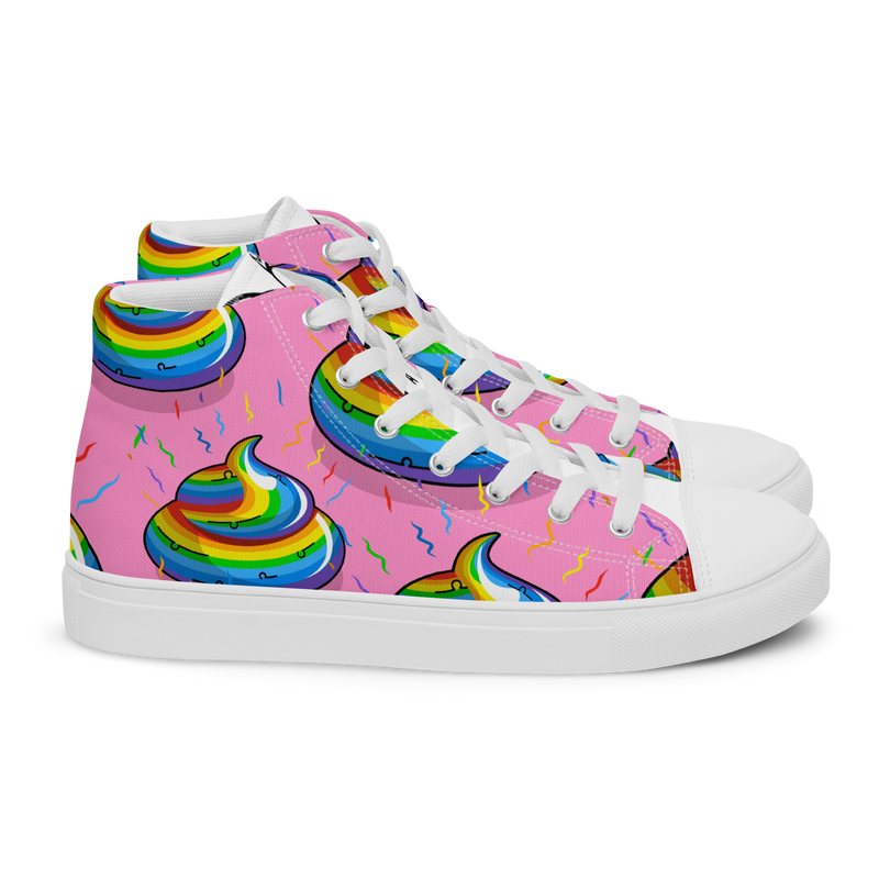 Sneakers alte in tela da uomo CACCHINA UNICORN - Gufetto Brand 