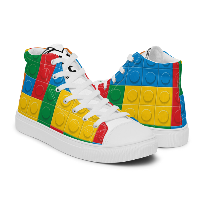 Sneakers alte in tela da uomo LEGO EDITION - Gufetto Brand 