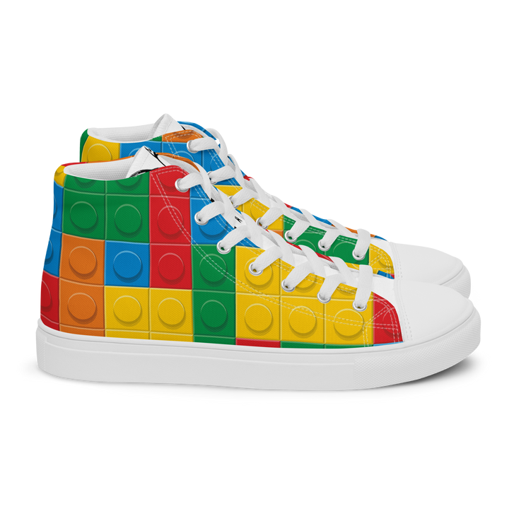 Sneakers alte in tela da uomo LEGO EDITION - Gufetto Brand 