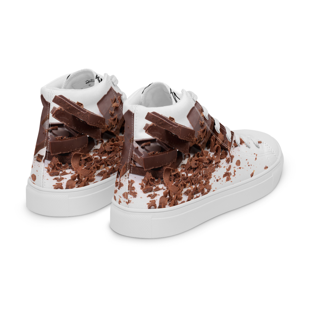 Sneakers alte in tela da uomo CHOCOLATE - Gufetto Brand 