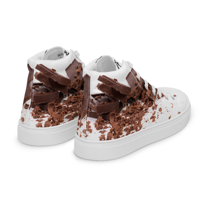 Sneakers alte in tela da uomo CHOCOLATE - Gufetto Brand 