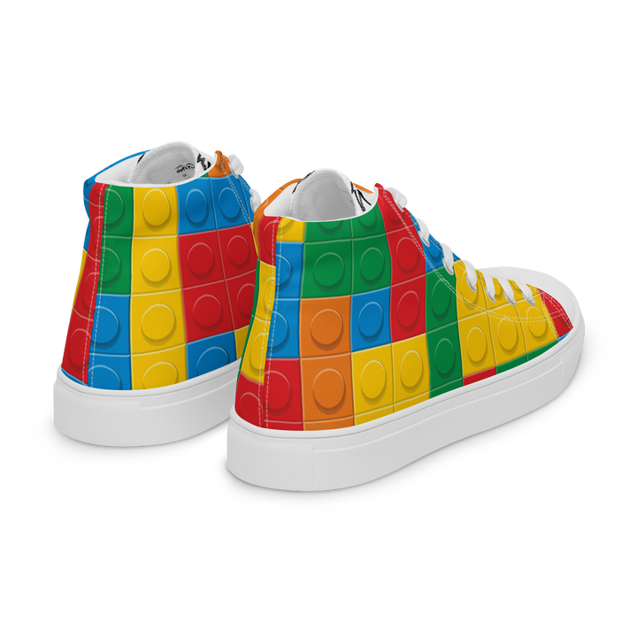 Sneakers alte in tela da uomo LEGO EDITION - Gufetto Brand 