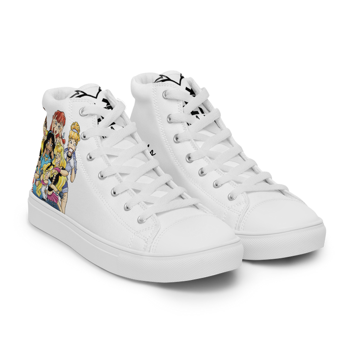 Sneakers alte in tela da uomo PRINCIPESSE 2.0 Limited Edition - Gufetto Brand 