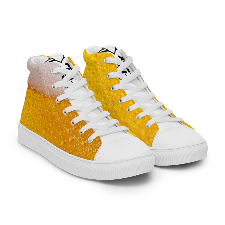 Sneakers alte in tela da uomo BIRRA - Gufetto Brand 