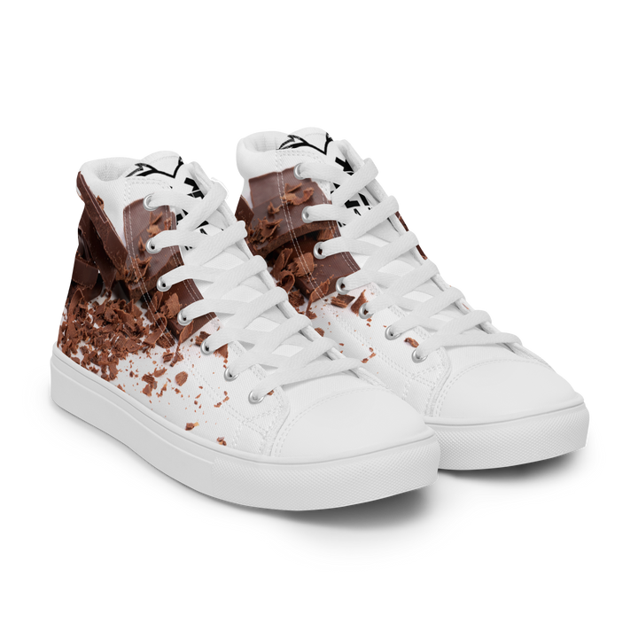 Sneakers alte in tela da uomo CHOCOLATE - Gufetto Brand 
