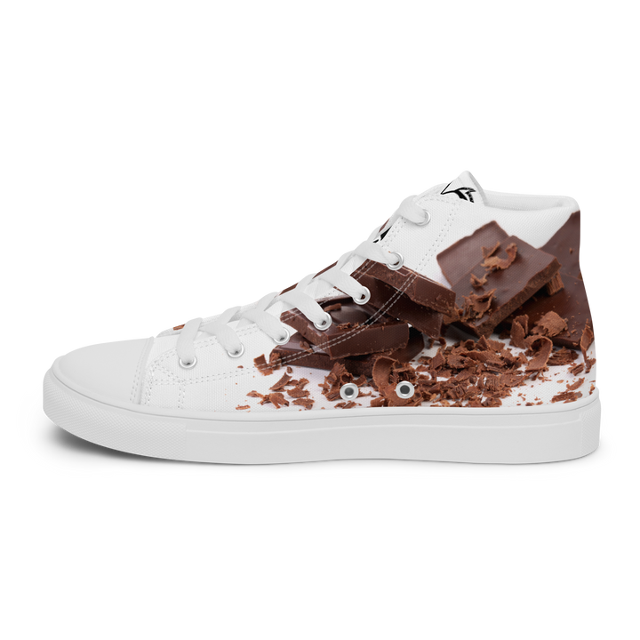 Sneakers alte in tela da uomo CHOCOLATE - Gufetto Brand 