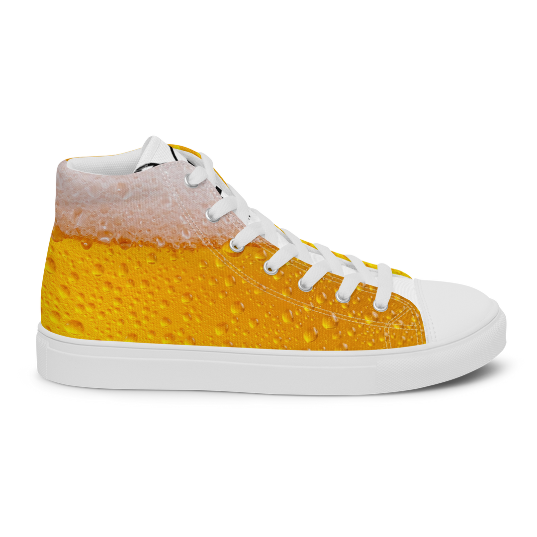 Sneakers alte in tela da uomo BIRRA - Gufetto Brand 