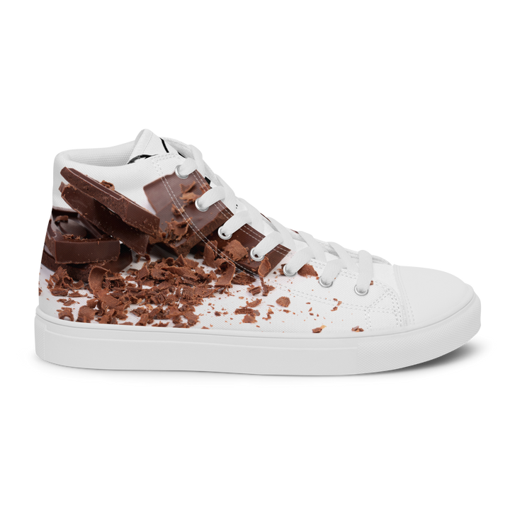 Sneakers alte in tela da uomo CHOCOLATE - Gufetto Brand 