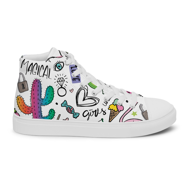 Sneakers alte in tela da uomo UNICORN EDITION - Gufetto Brand 