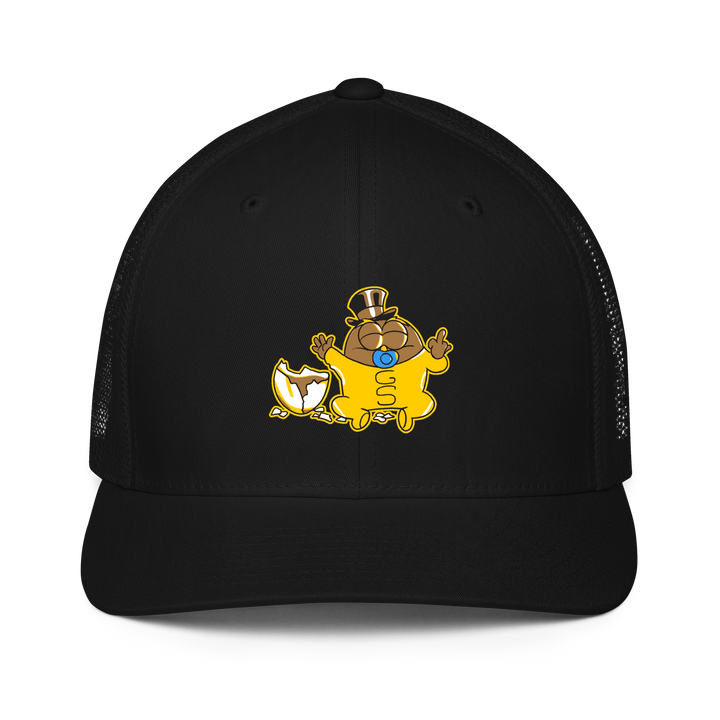 Cappello trucker con retina Baby Gufetto Ricamato - Gufetto Brand 