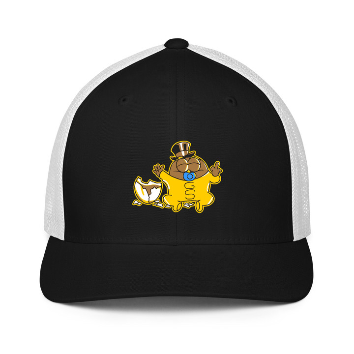 Cappello trucker con retina Baby Gufetto Ricamato - Gufetto Brand 