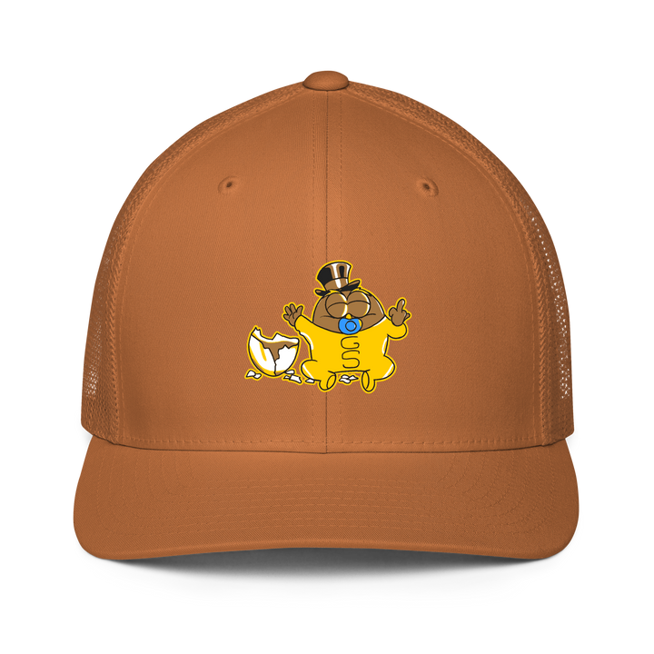 Cappello trucker con retina Baby Gufetto Ricamato - Gufetto Brand 