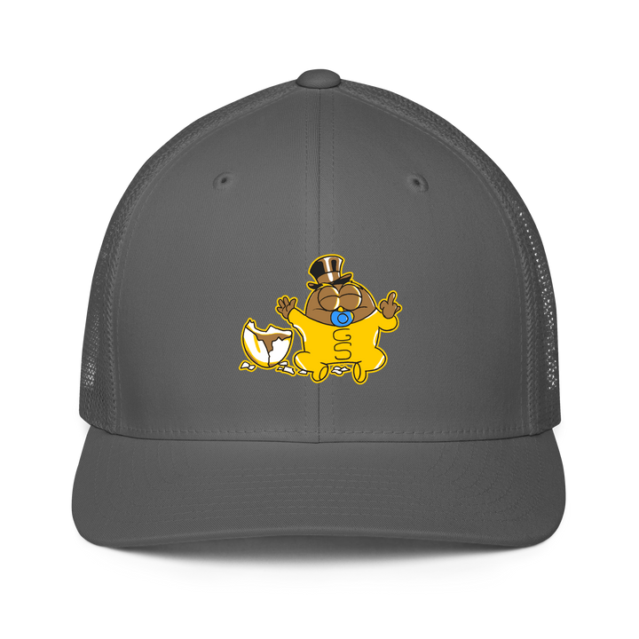Cappello trucker con retina Baby Gufetto Ricamato - Gufetto Brand 