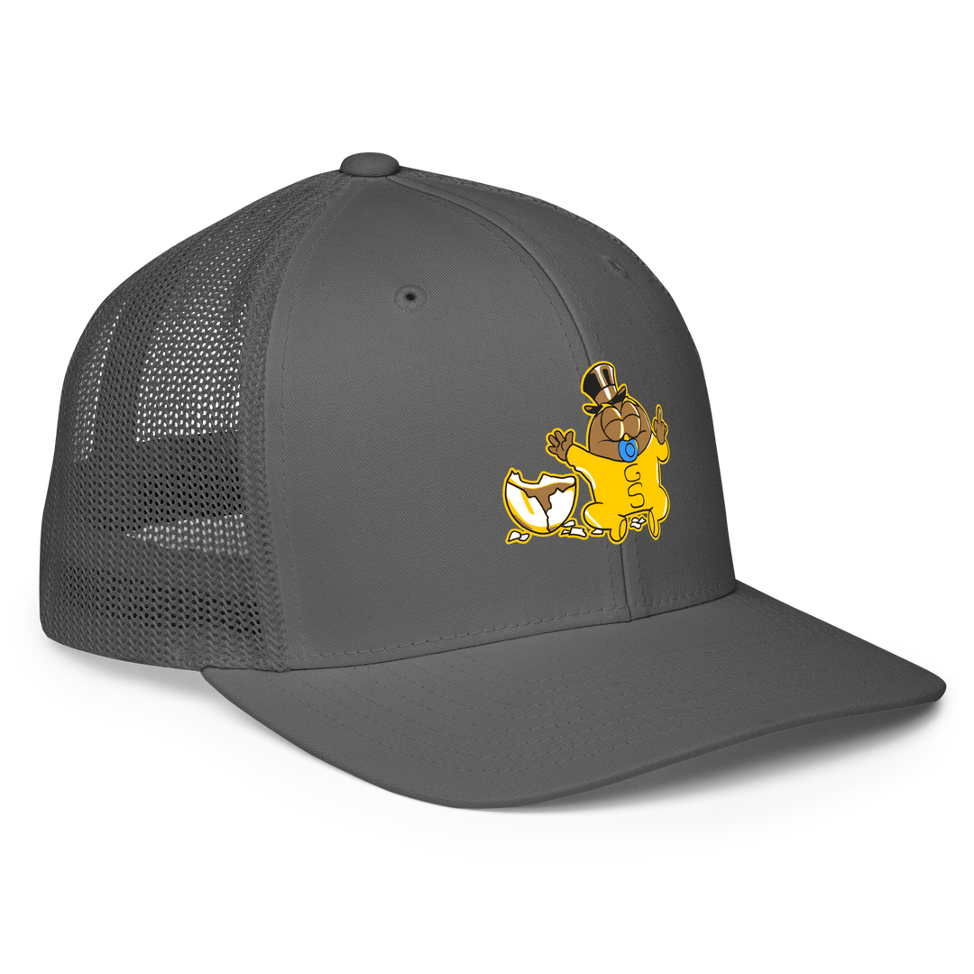 Cappello trucker con retina Baby Gufetto Ricamato - Gufetto Brand 