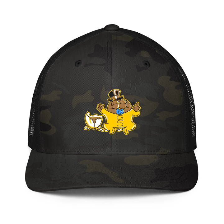 Cappello trucker con retina Baby Gufetto Ricamato - Gufetto Brand 