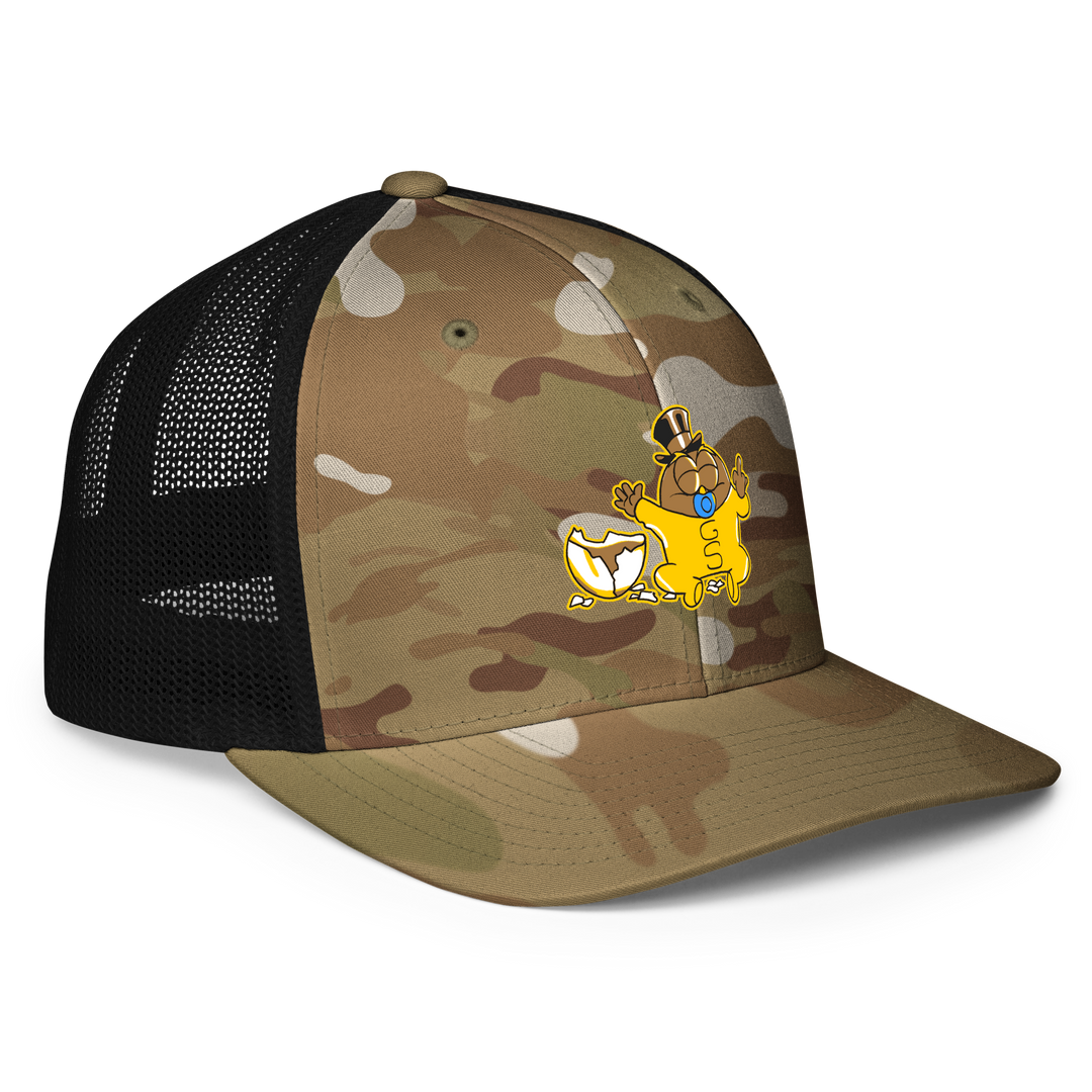 Cappello trucker con retina Baby Gufetto Ricamato - Gufetto Brand 
