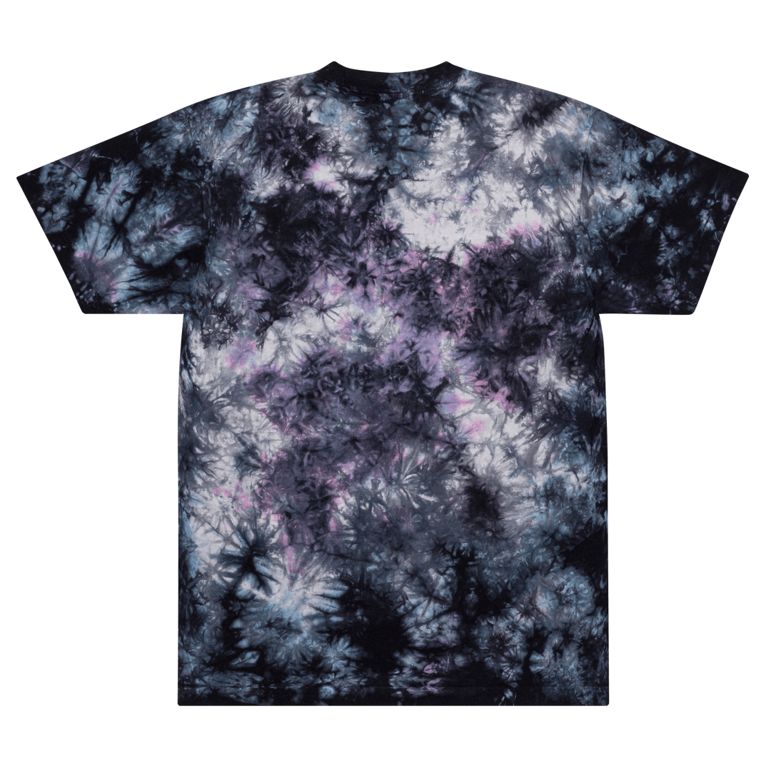 T-shirt oversize con tie dye Gufetto - Gufetto Brand 