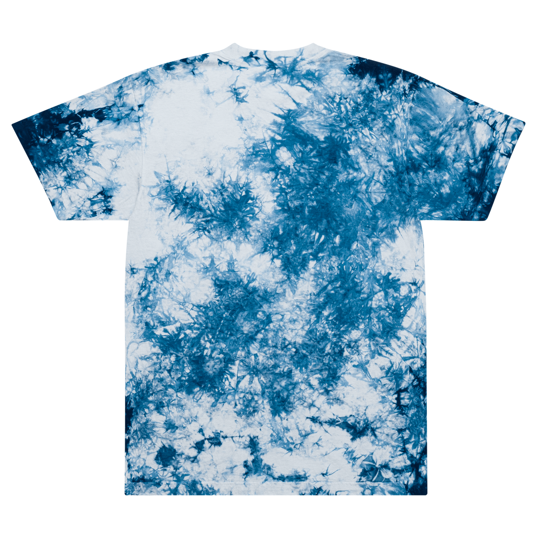 T-shirt oversize con tie dye Gufetto - Gufetto Brand 