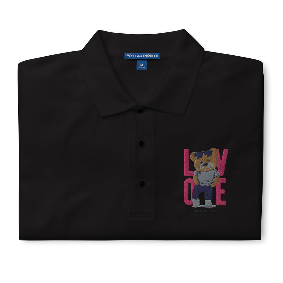 Polo premium da uomo LOVE - Gufetto Brand 