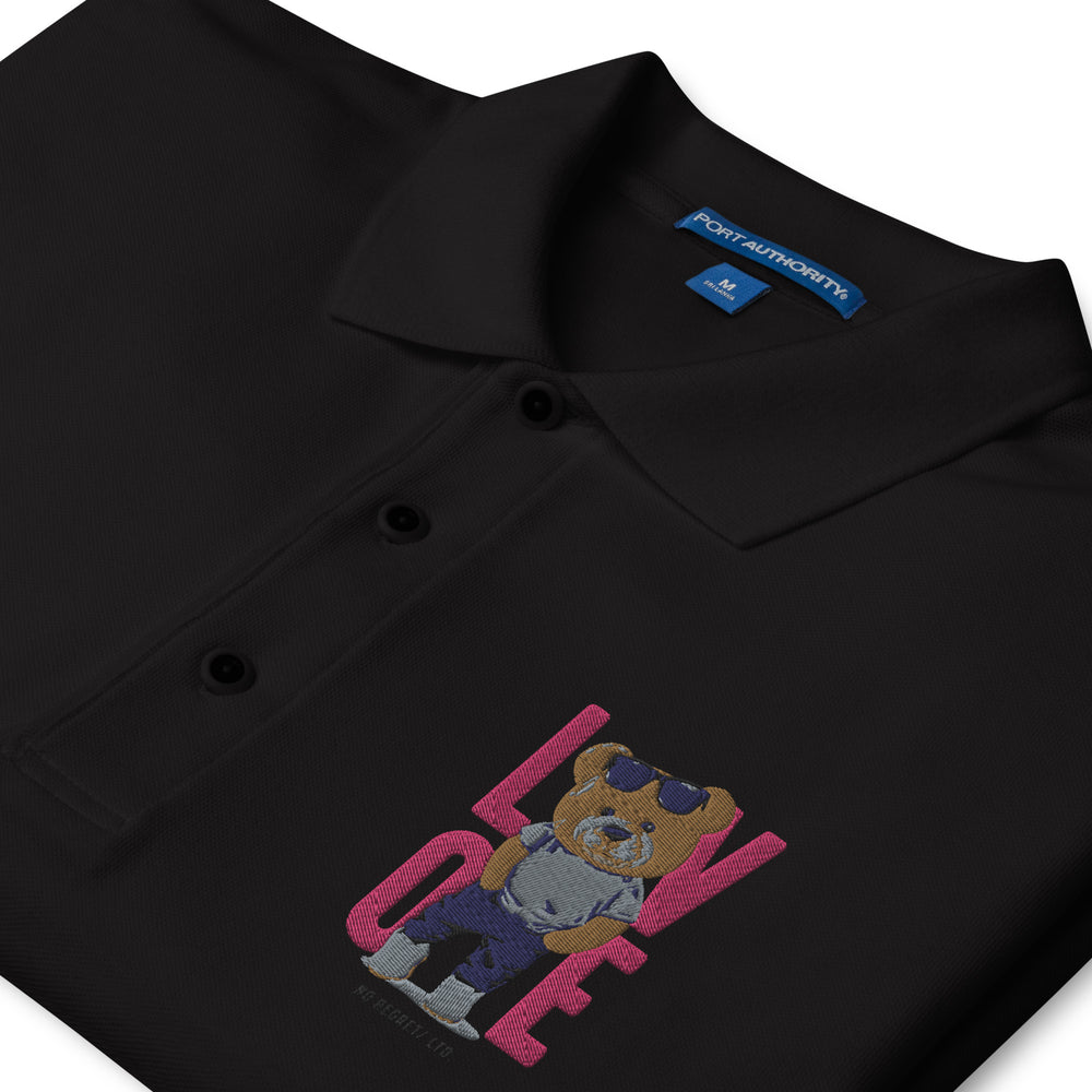 Polo premium da uomo LOVE - Gufetto Brand 
