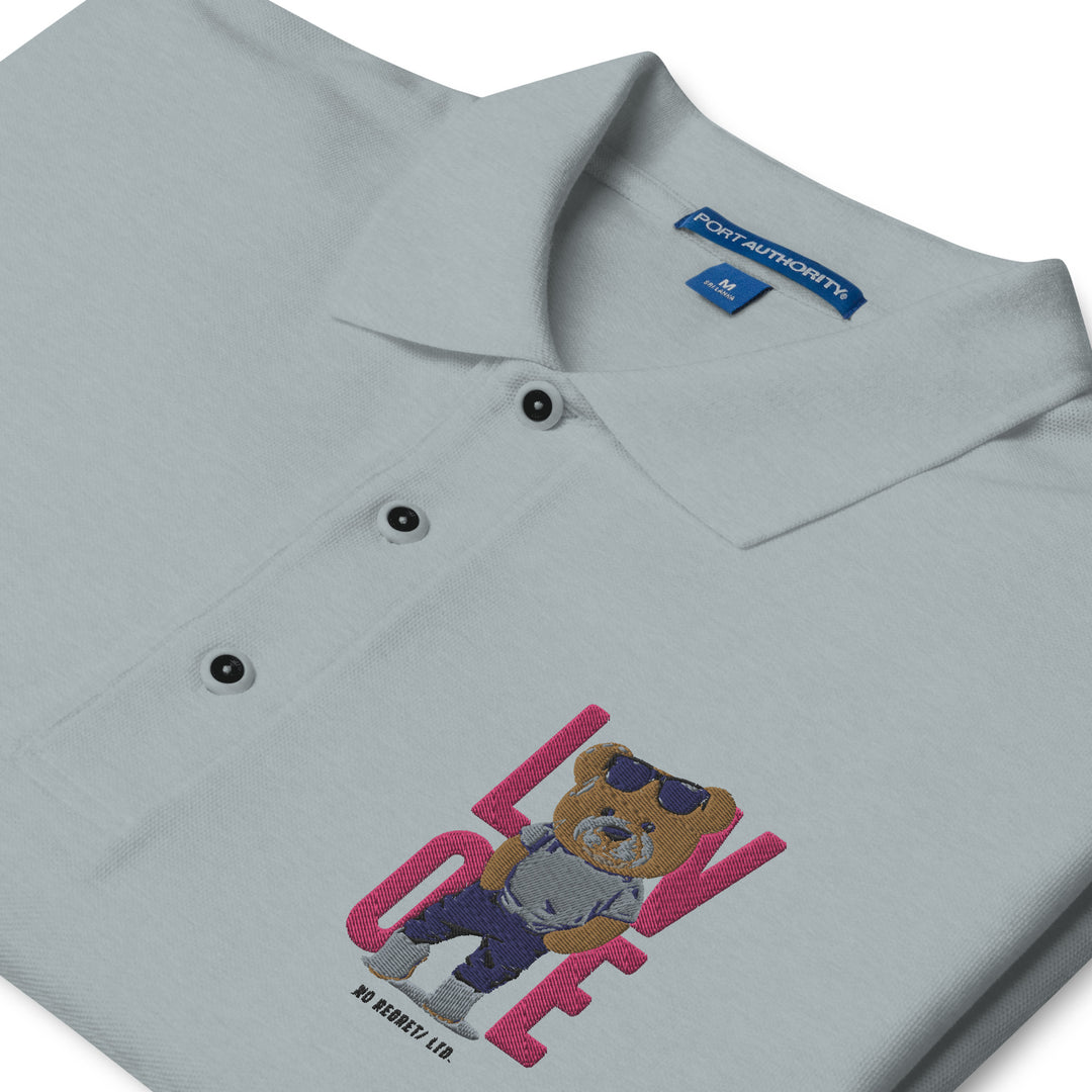 Polo premium da uomo LOVE - Gufetto Brand 