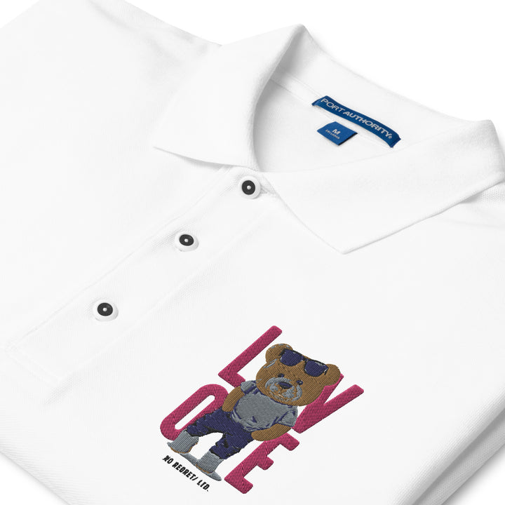 Polo premium da uomo LOVE - Gufetto Brand 