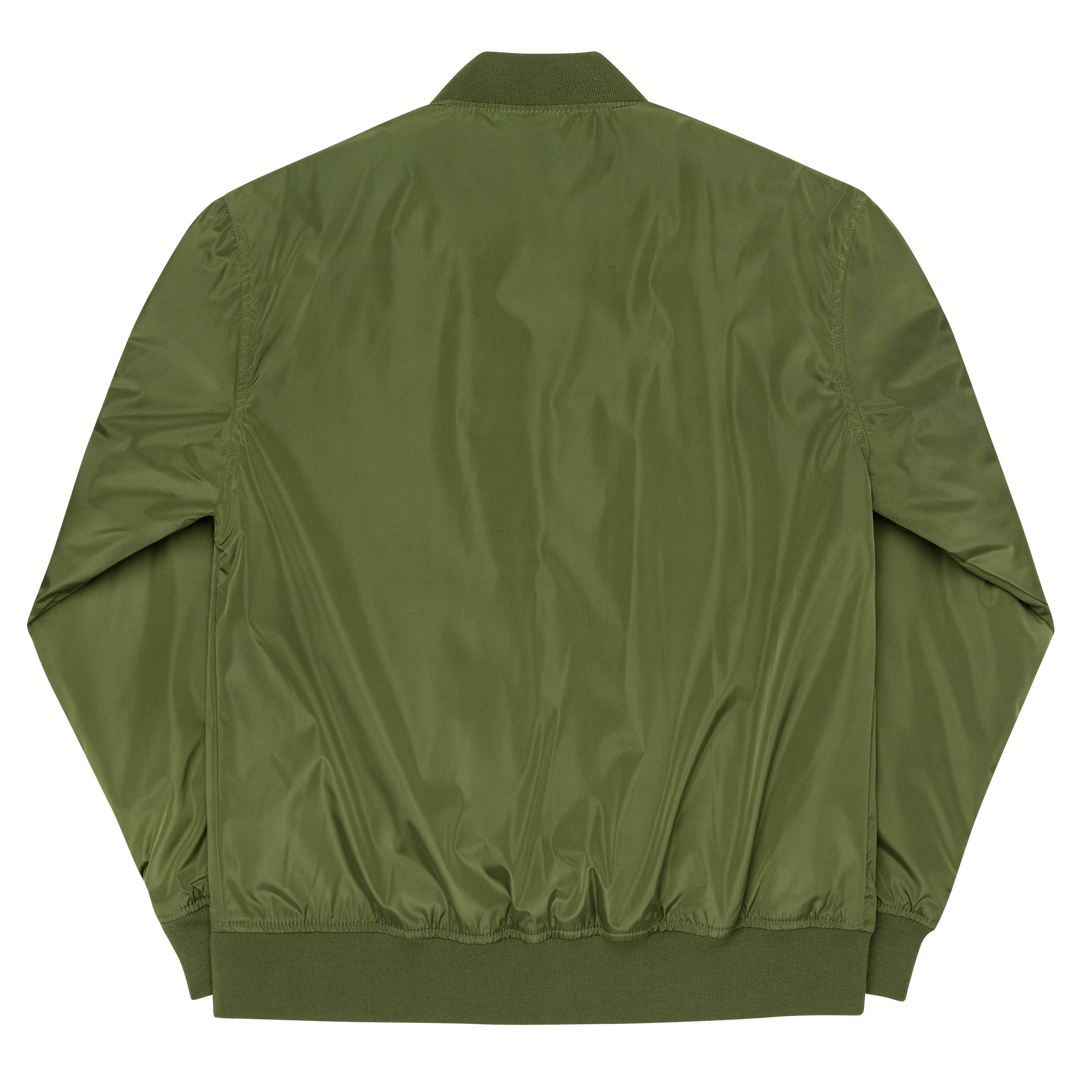Bomber premium in tessuto riciclato Gufetto Sign - Gufetto Brand 