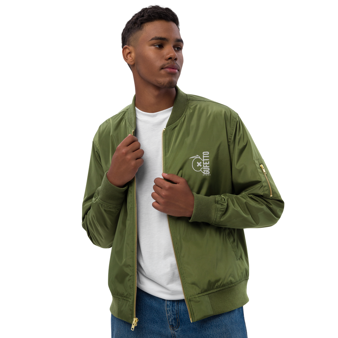 Bomber premium in tessuto riciclato GUFETTO BRAND - Gufetto Brand 