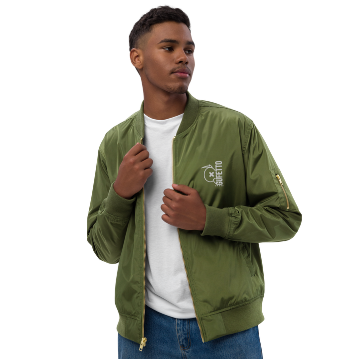 Bomber premium in tessuto riciclato GUFETTO BRAND - Gufetto Brand 
