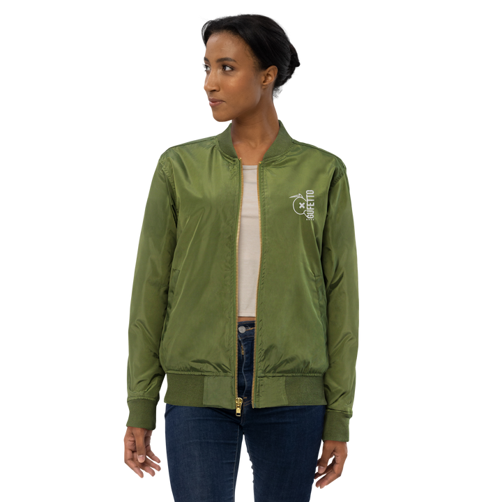 Bomber premium in tessuto riciclato GUFETTO BRAND - Gufetto Brand 