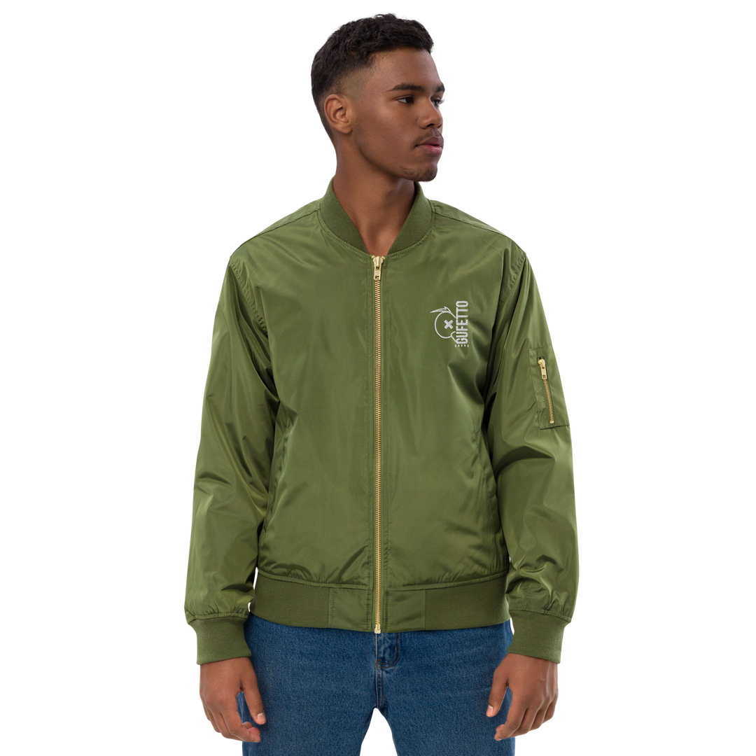 Bomber premium in tessuto riciclato GUFETTO BRAND - Gufetto Brand 