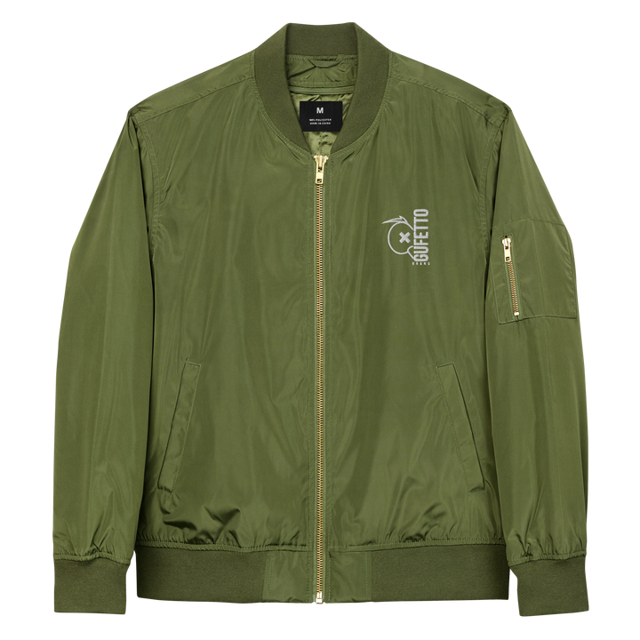 Bomber premium in tessuto riciclato GUFETTO BRAND - Gufetto Brand 