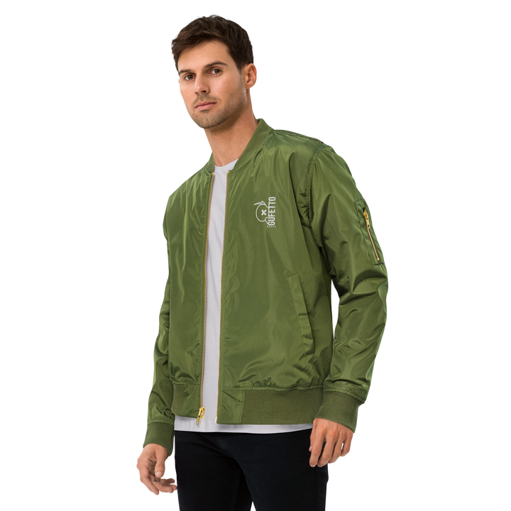 Bomber premium in tessuto riciclato GUFETTO BRAND - Gufetto Brand 