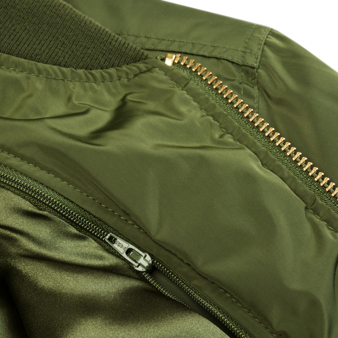 Bomber premium in tessuto riciclato GUFETTO BRAND - Gufetto Brand 