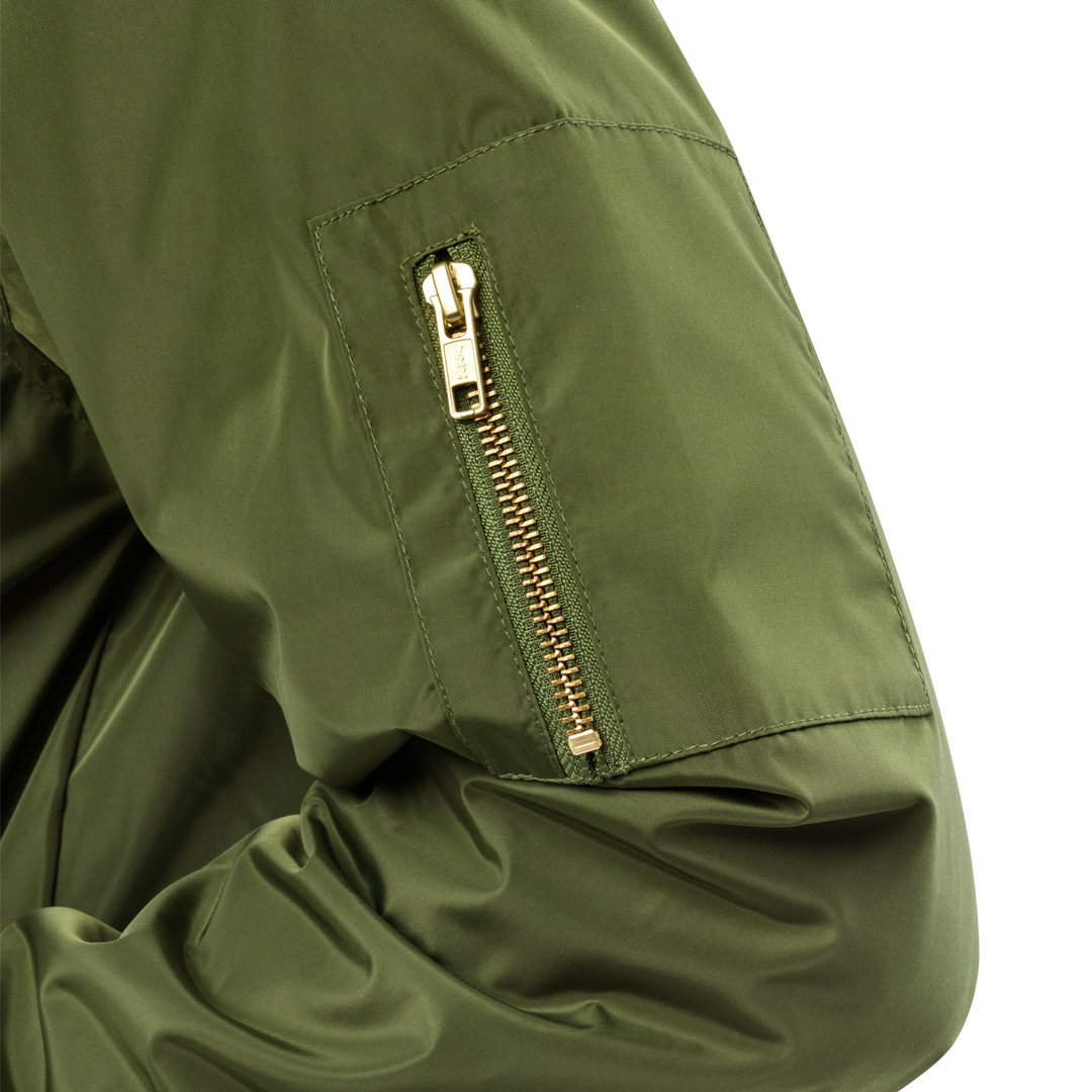 Bomber premium in tessuto riciclato GUFETTO BRAND - Gufetto Brand 