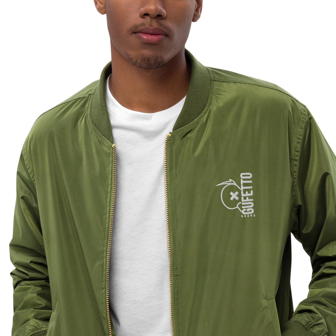 Bomber premium in tessuto riciclato GUFETTO BRAND - Gufetto Brand 