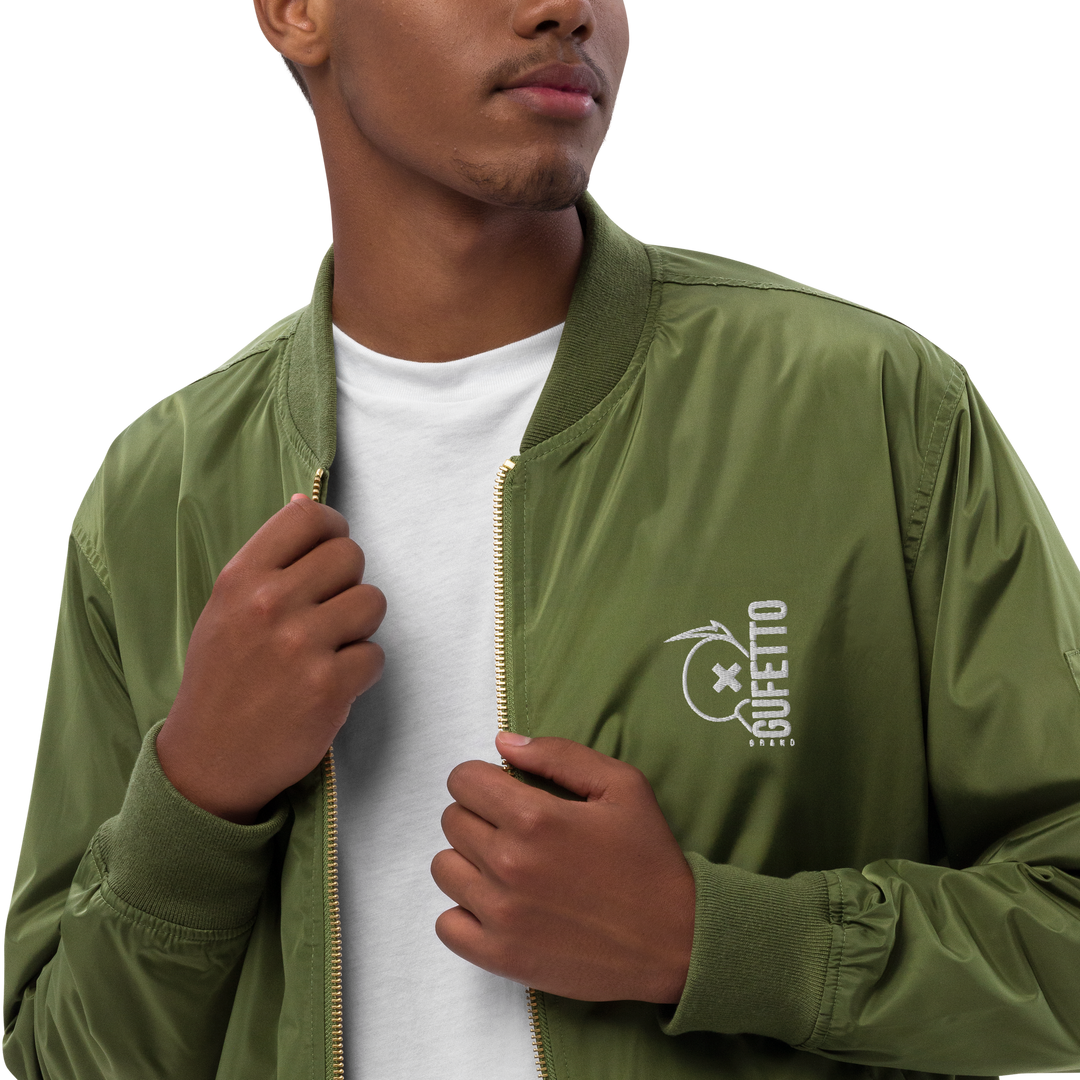 Bomber premium in tessuto riciclato GUFETTO BRAND - Gufetto Brand 