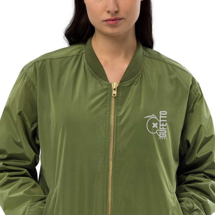 Bomber premium in tessuto riciclato GUFETTO BRAND - Gufetto Brand 